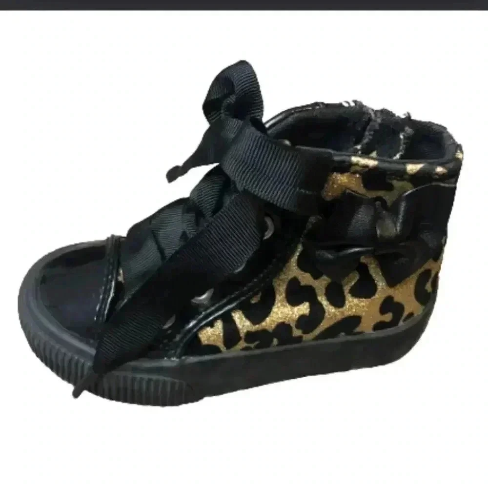 Seychelles black GOLD ANIMAL PRINT GLITTER PATTON LEATHER‎ BOOTIES